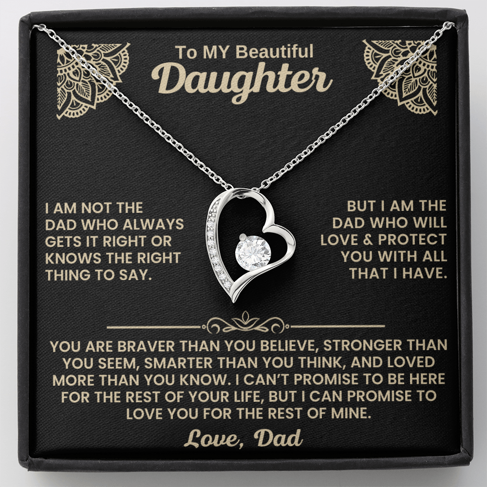 To My Daughter – A Heart of Love from Dad