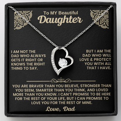 To My Daughter – A Heart of Love from Dad