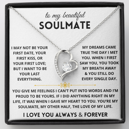 To My Beautiful Soulmate - Necklace Gift Set - CFG301
