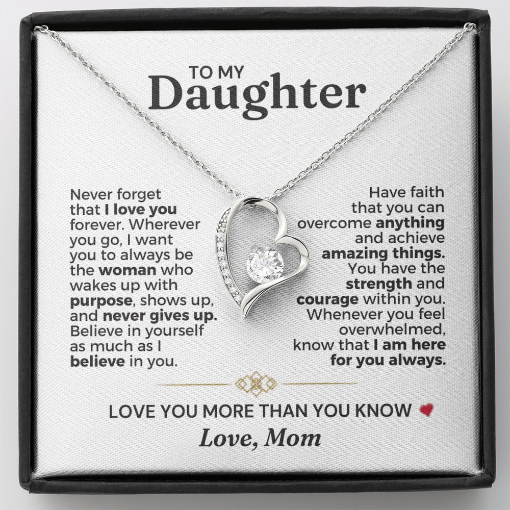 To My Daughter - Mom - Love You More Than You Know - Gift Set - CGS604M