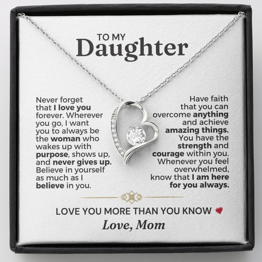 To My Daughter - Mom - Love You More Than You Know - Gift Set - CGS604M
