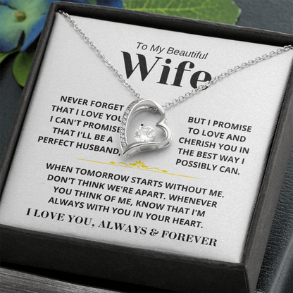 To My Beautiful Wife - Forever Love Gift Set