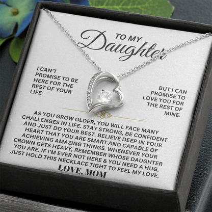 To My Daughter - Love, Mom - Beautiful Forever Love Gift Set