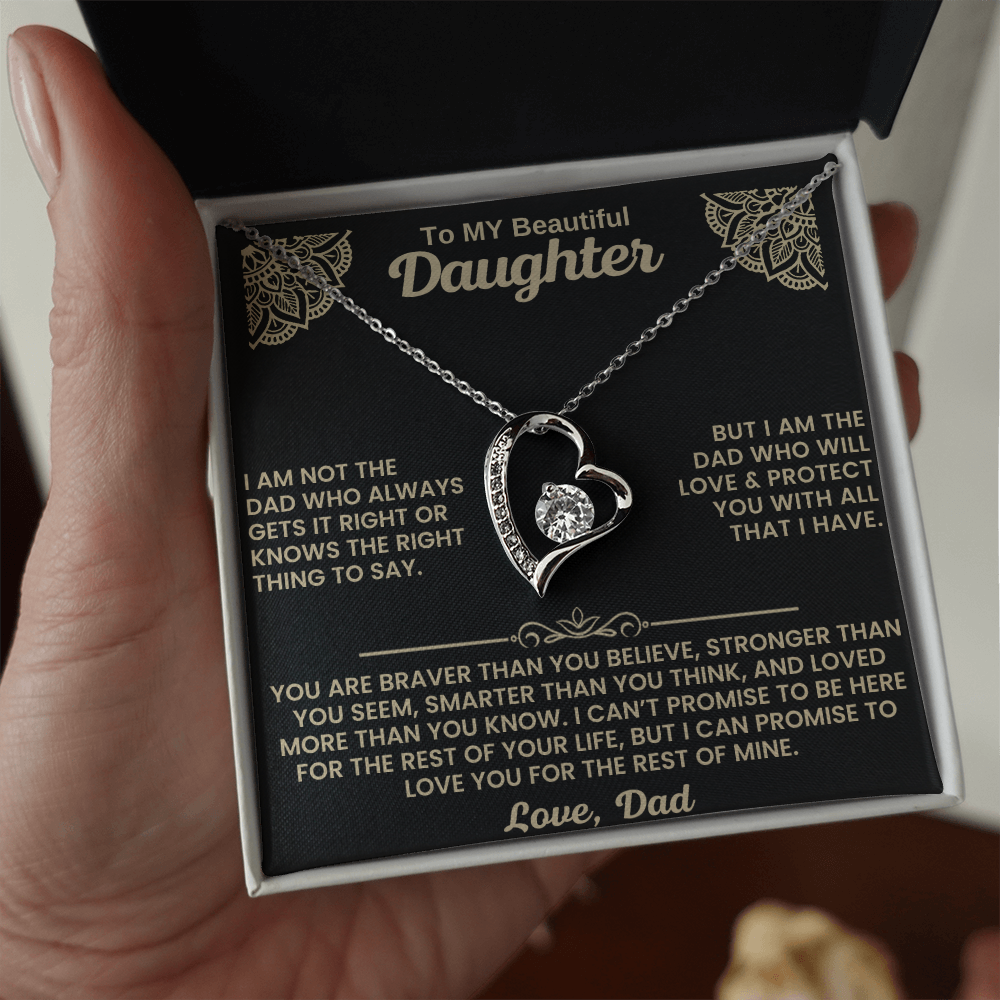 To My Daughter – A Heart of Love from Dad