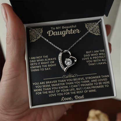 To My Daughter – A Heart of Love from Dad