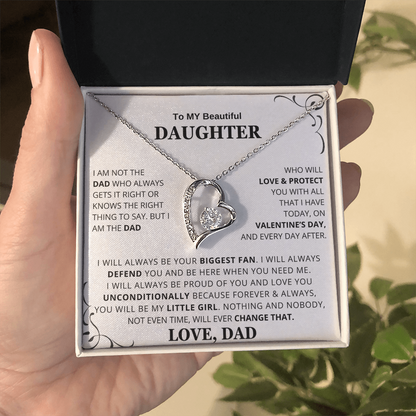 To My Daughter – Love You Forever Necklace Gift Set CFG559
