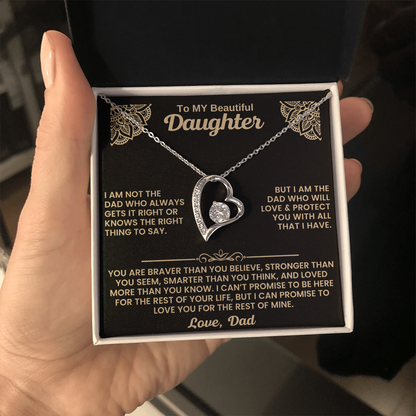 To My Daughter – A Heart of Love from Dad