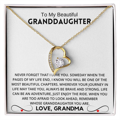 To My Beautiful Granddaughter - [ Almost Sold Out ]