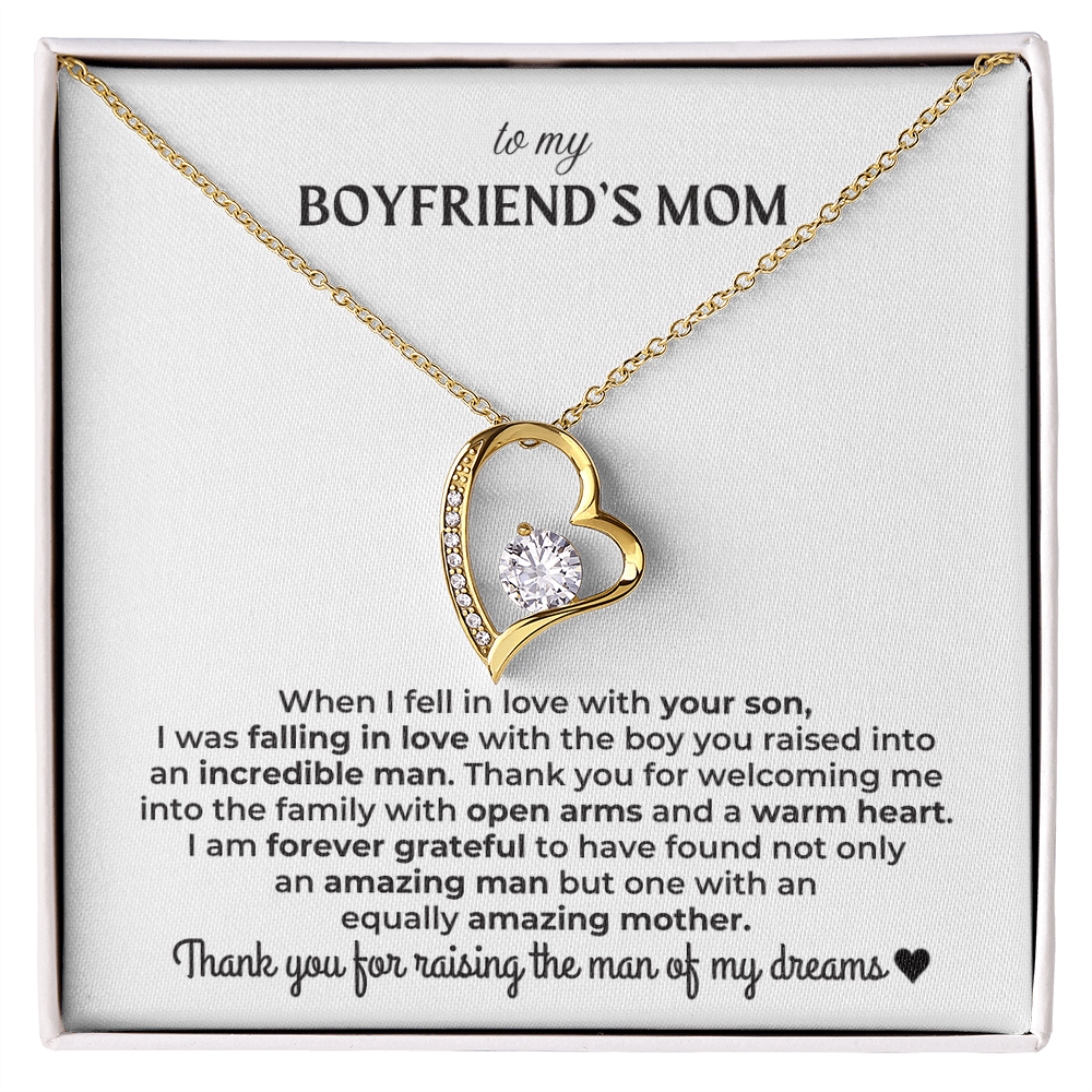 To My Boyfriend's Mom - Forever Love Gift Set
