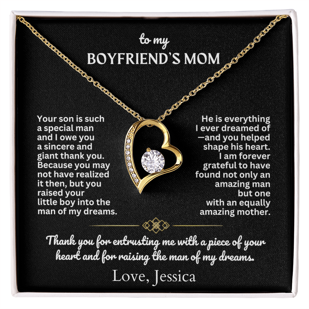 To My Boyfriend's Mom - Forever Love Gift Set
