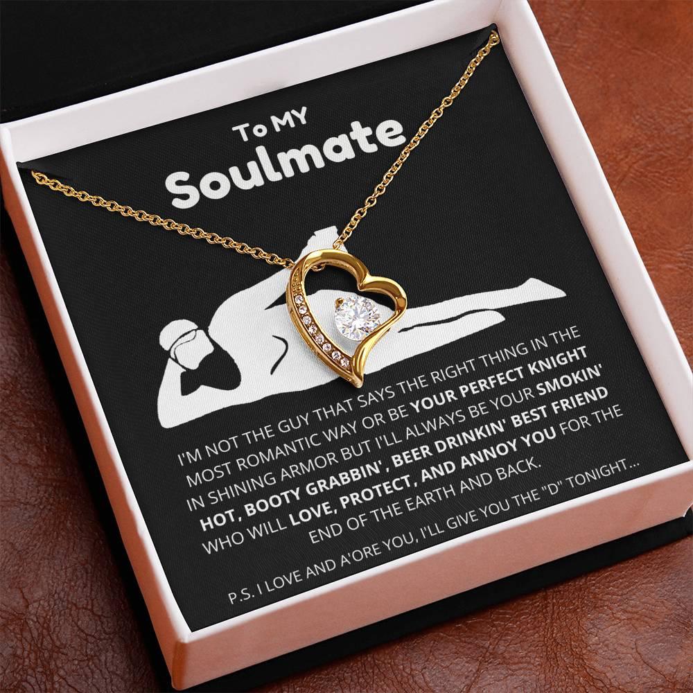 [ALMOST SOLD OUT] To My Soulmate - Premium Forever Love Necklace - Charming Family Gift