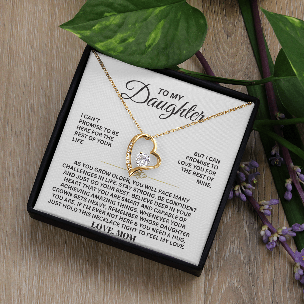 To My Daughter - Love, Mom - Beautiful Forever Love Gift Set