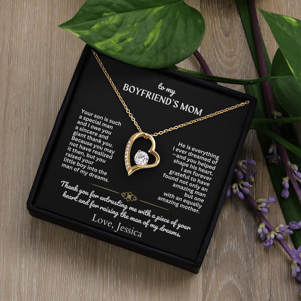 To My Boyfriend's Mom - Forever Love Gift Set