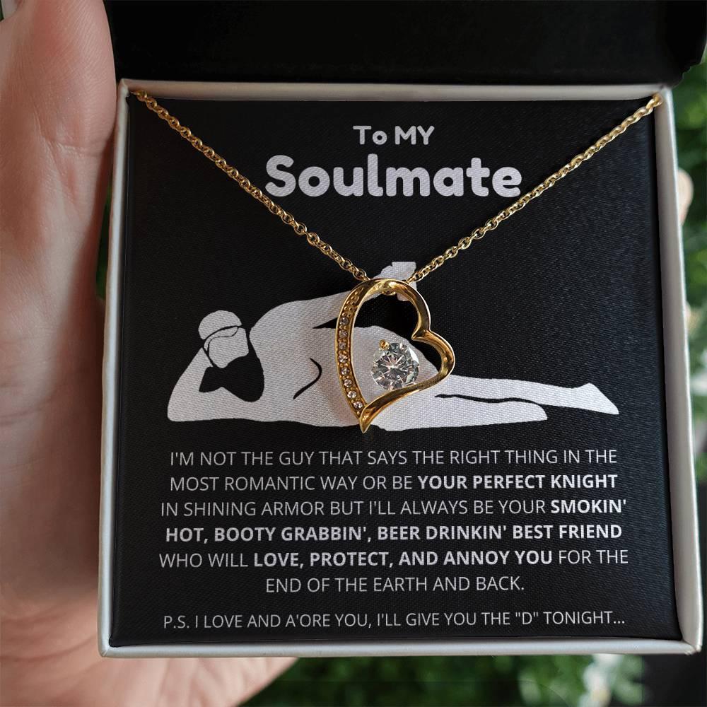 [ALMOST SOLD OUT] To My Soulmate - Premium Forever Love Necklace - Charming Family Gift