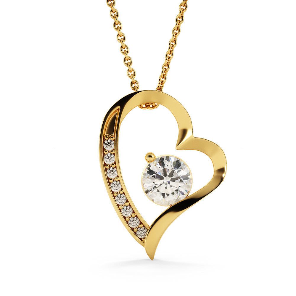 To My Granddaughter - Love Grandpa - Forever Love Necklace Gift Set