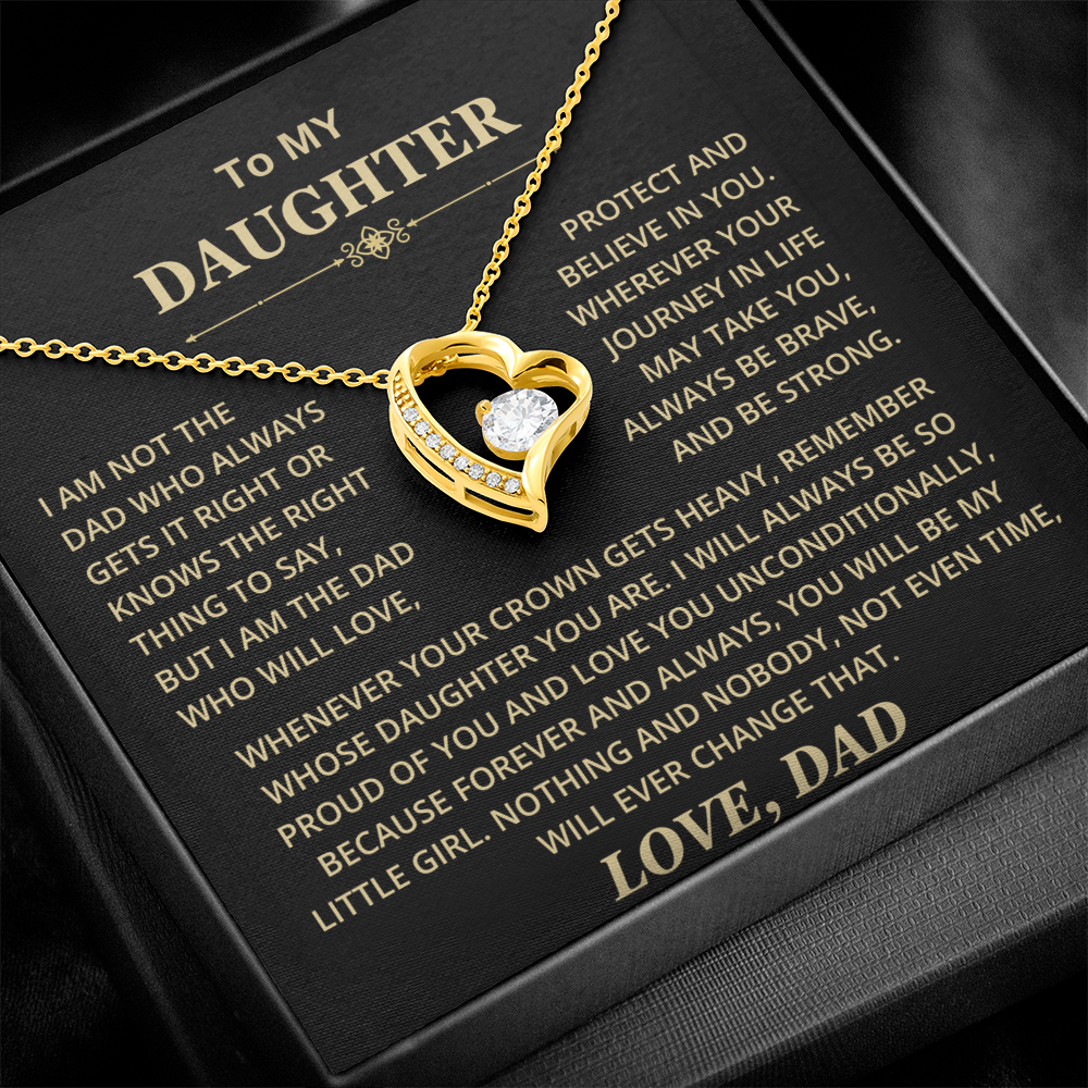 Daughter Gift From Dad, "I am Not The Dad Who Always Gets it Right"
