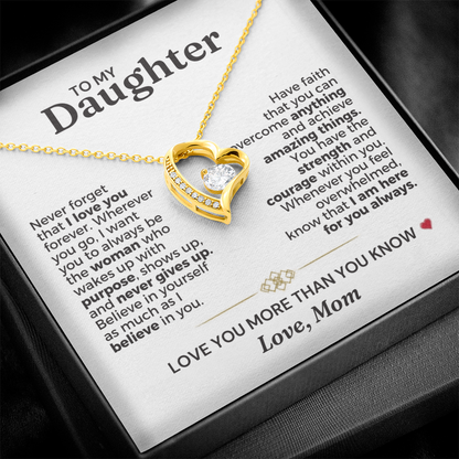 To My Daughter - Mom - Love You More Than You Know - Gift Set - CGS604M