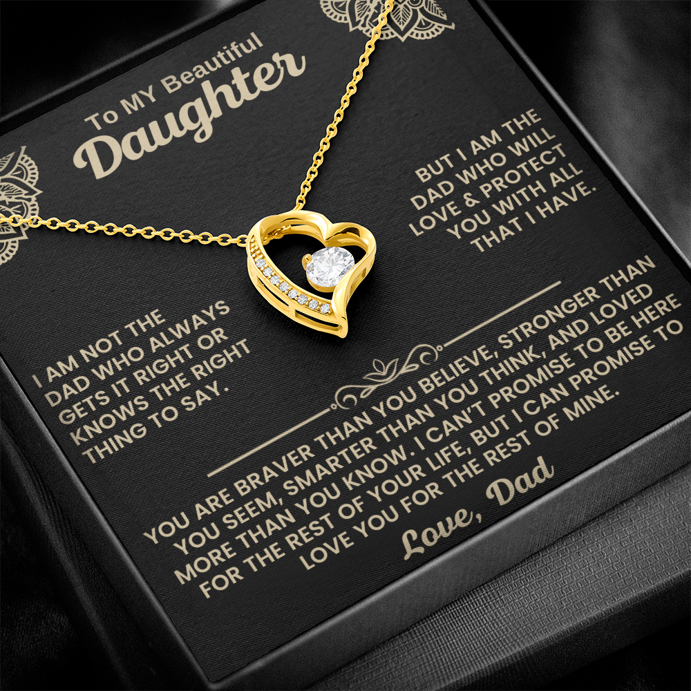 To My Daughter – A Heart of Love from Dad