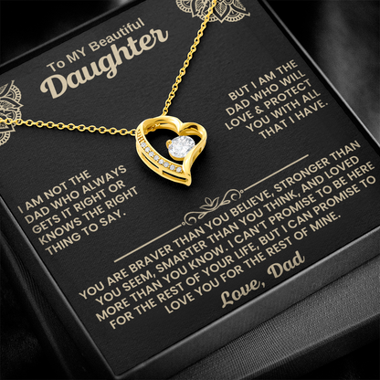 To My Daughter – A Heart of Love from Dad