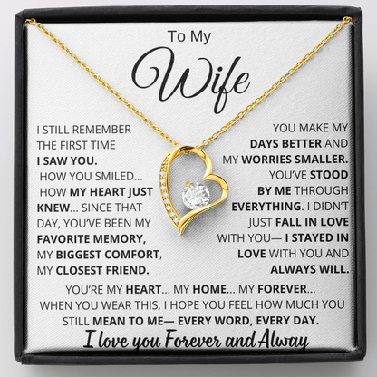 To My Wife – Will Always Love You