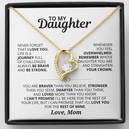 To My Daughter - Love Mom - Forever Love Gift Set