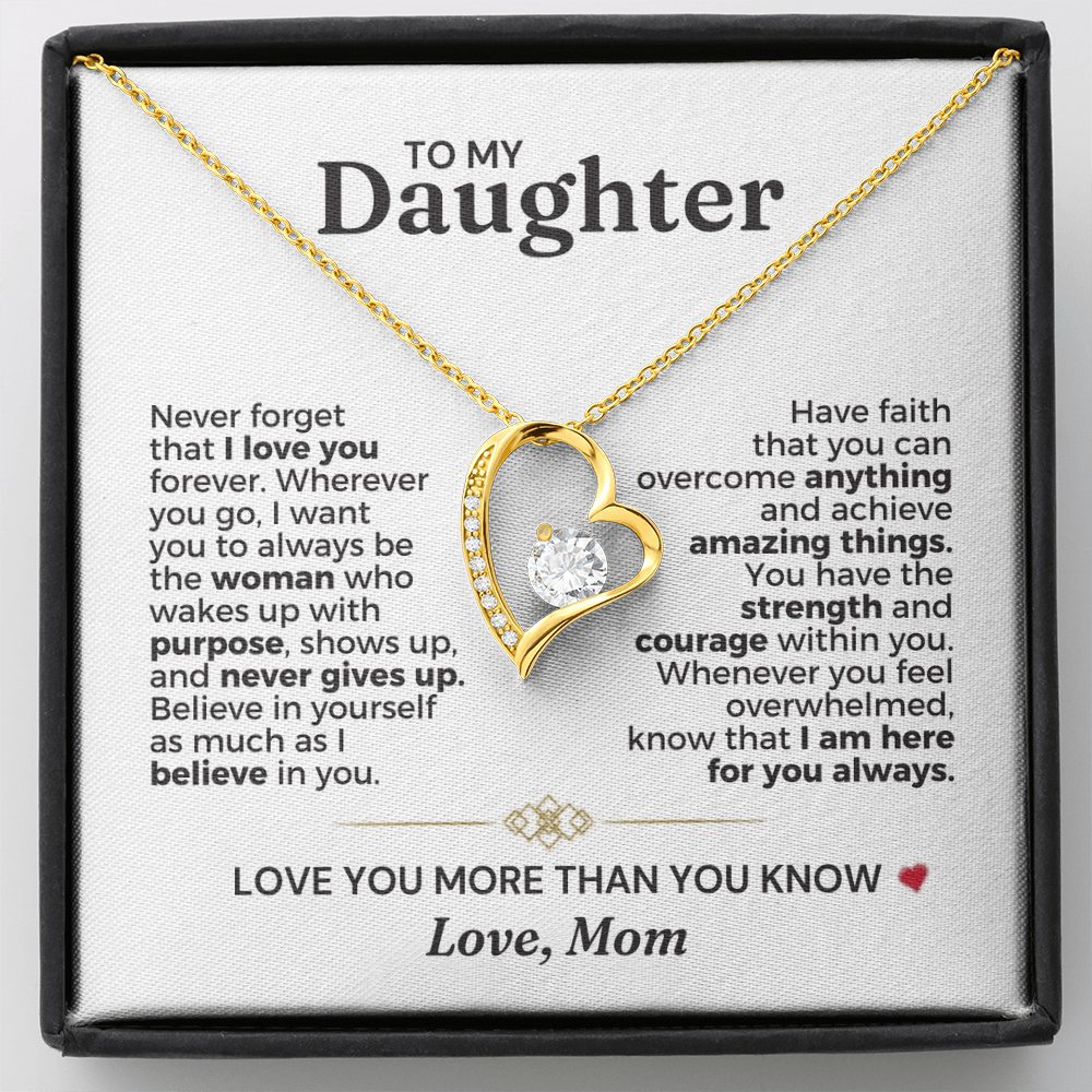 To My Daughter - Mom - Love You More Than You Know - Gift Set - CGS604M