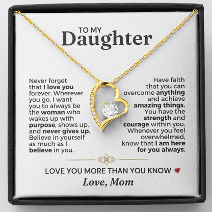 To My Daughter - Mom - Love You More Than You Know - Gift Set - CGS604M