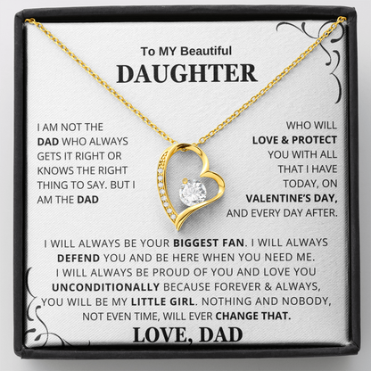 To My Daughter – Love You Forever Necklace Gift Set CFG559