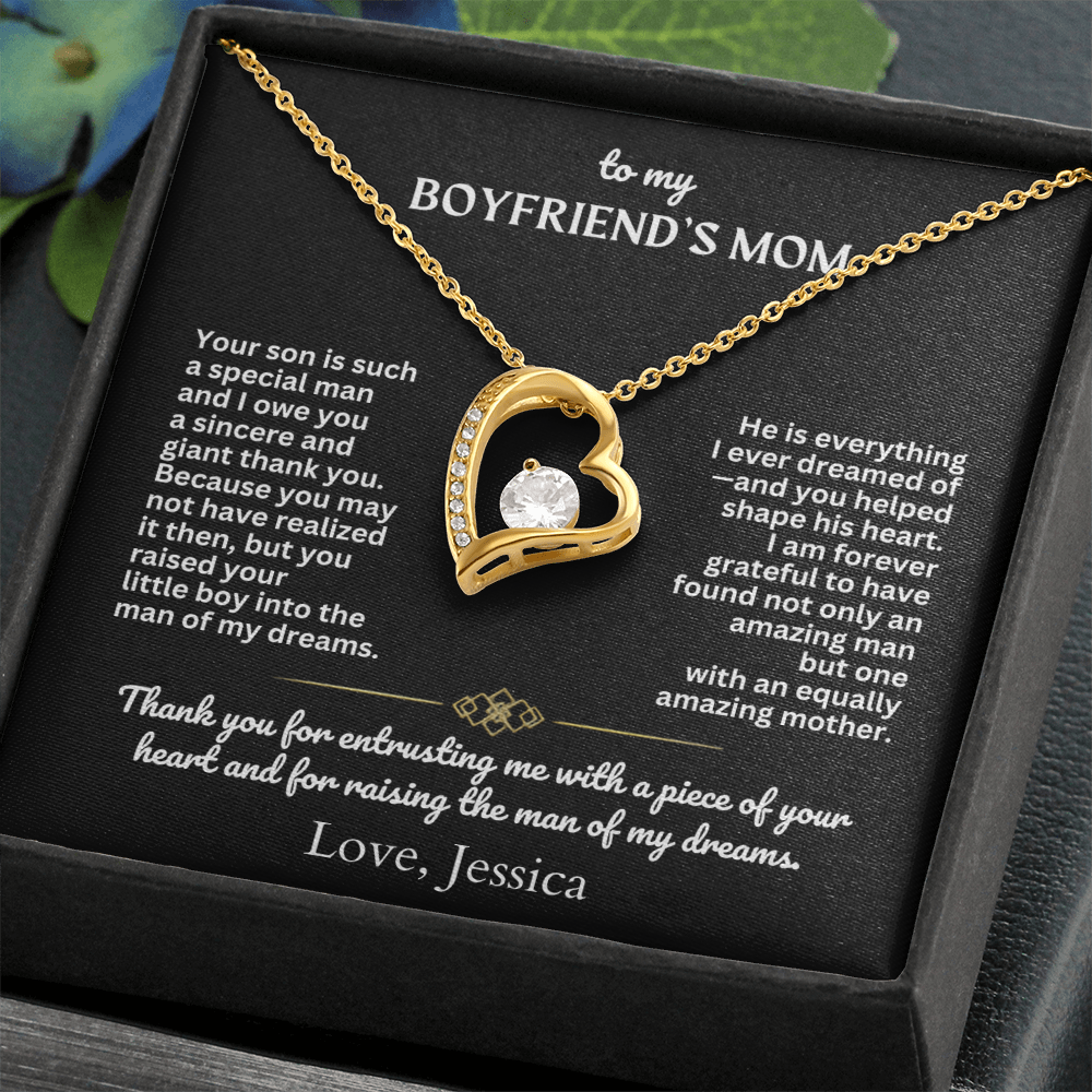 To My Boyfriend's Mom - Forever Love Gift Set