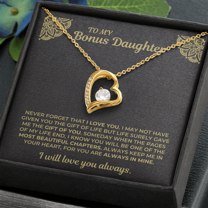 To My Bonus Daughter - Never Forget That I Love You - Gift Set