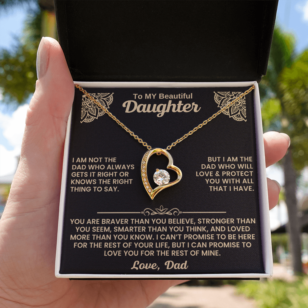 To My Daughter – A Heart of Love from Dad