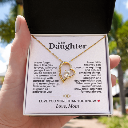 To My Daughter - Mom - Love You More Than You Know - Gift Set - CGS604M