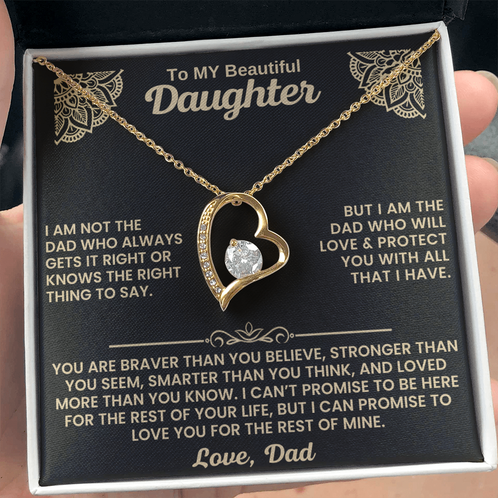 To My Daughter – A Heart of Love from Dad