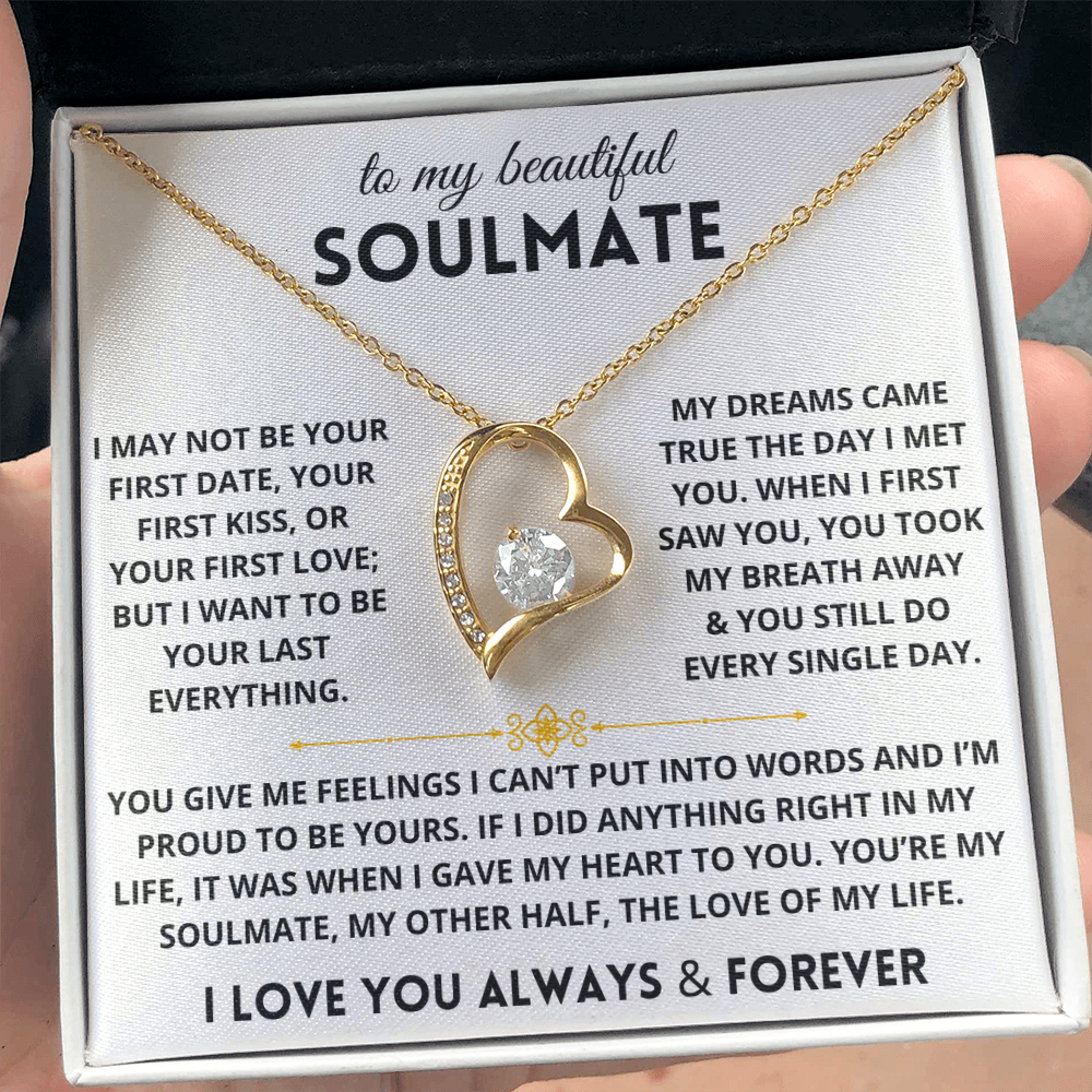 To My Beautiful Soulmate - Necklace Gift Set - CFG301