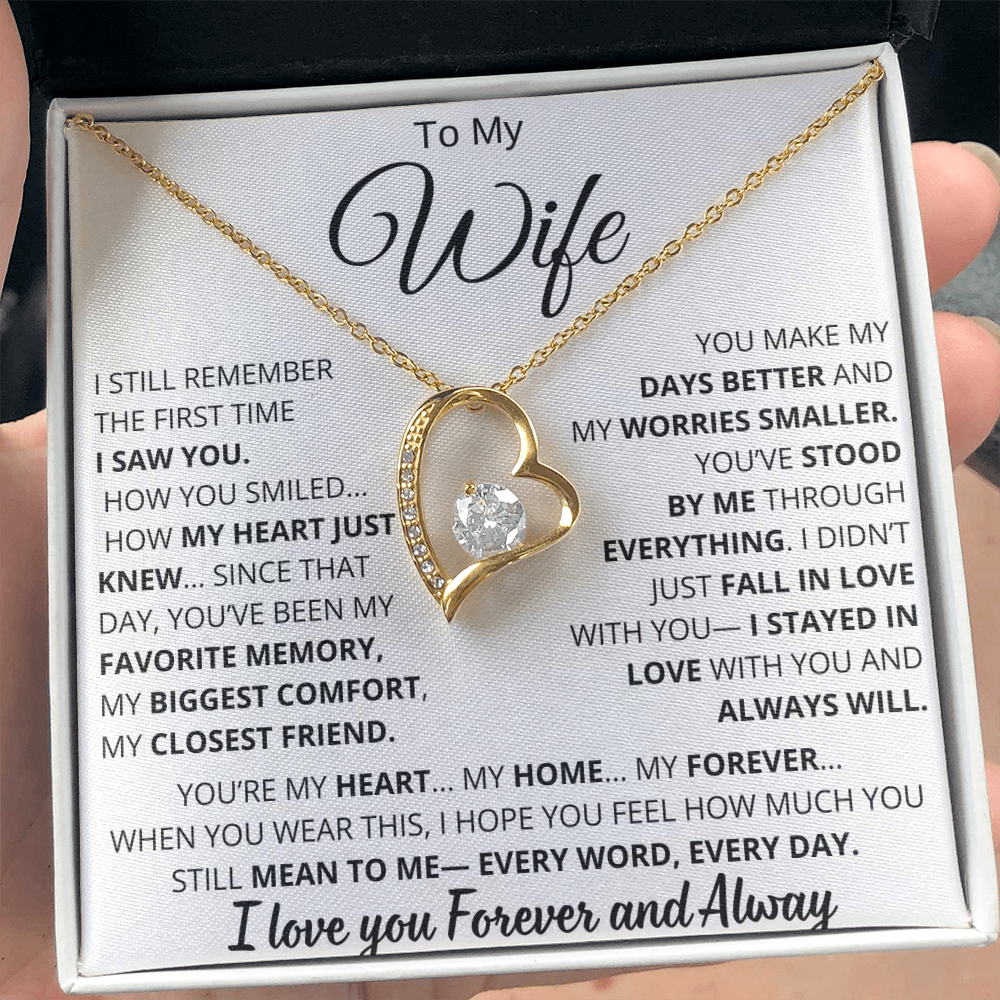 To My Wife – Will Always Love You