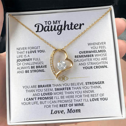 To My Daughter - Love Mom - Forever Love Gift Set