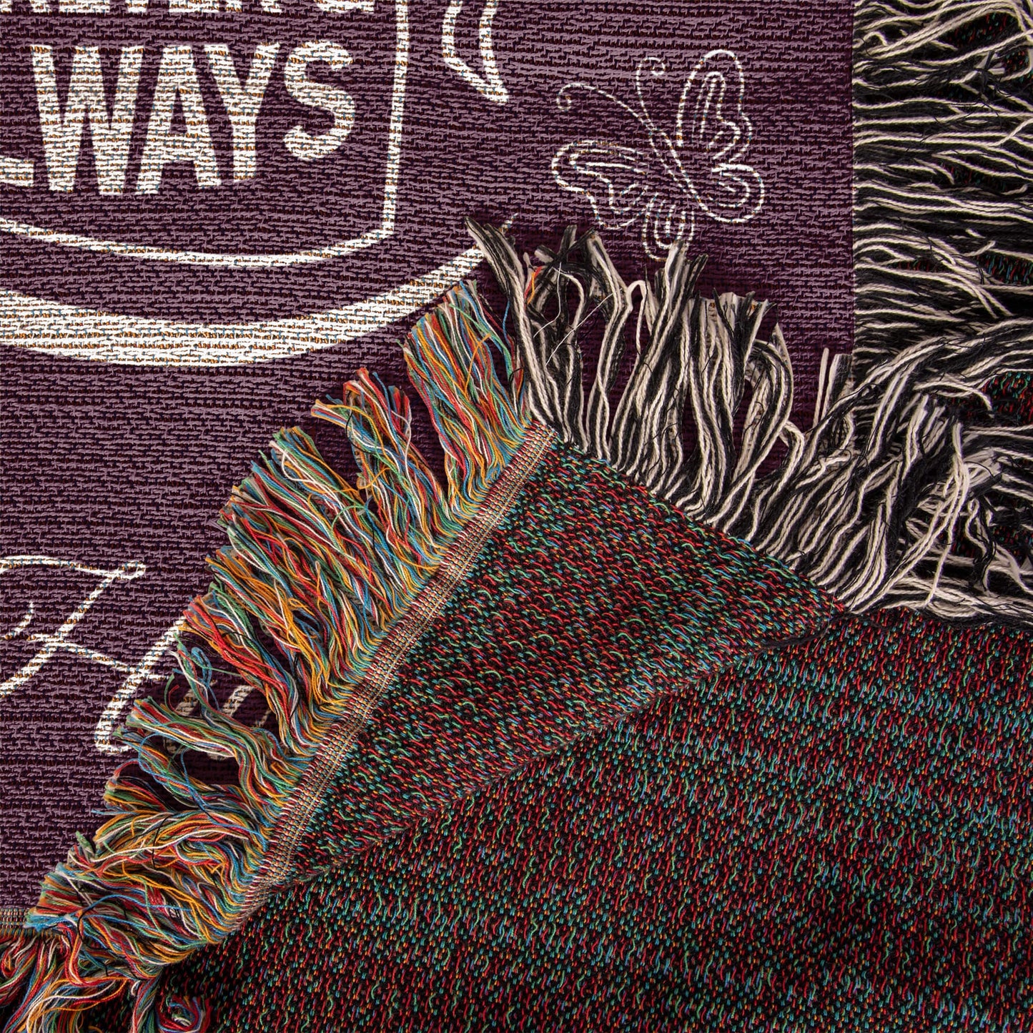 To My Wife - The Day I Met You, My Life Changed - Woven Blanket Gift Set CFG559