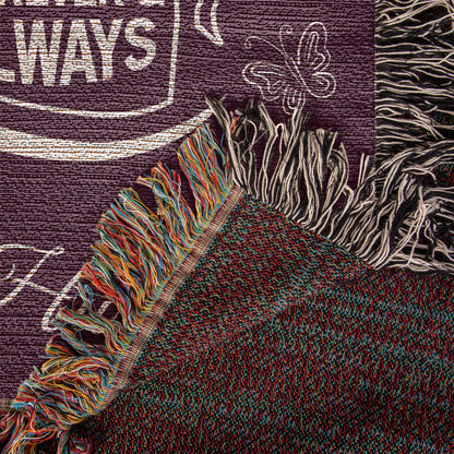 To My Wife - The Day I Met You, My Life Changed - Woven Blanket Gift Set CFG559