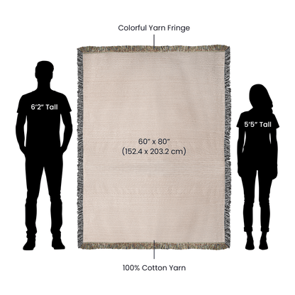 To My Wife - The Day I Met You, My Life Changed - Woven Blanket Gift Set CFG559