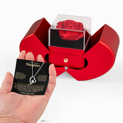 To Daughter - Love Dad - [Forever Rose Box]