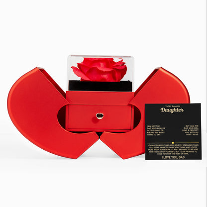 To Daughter - Love Dad - [Forever Rose Box]