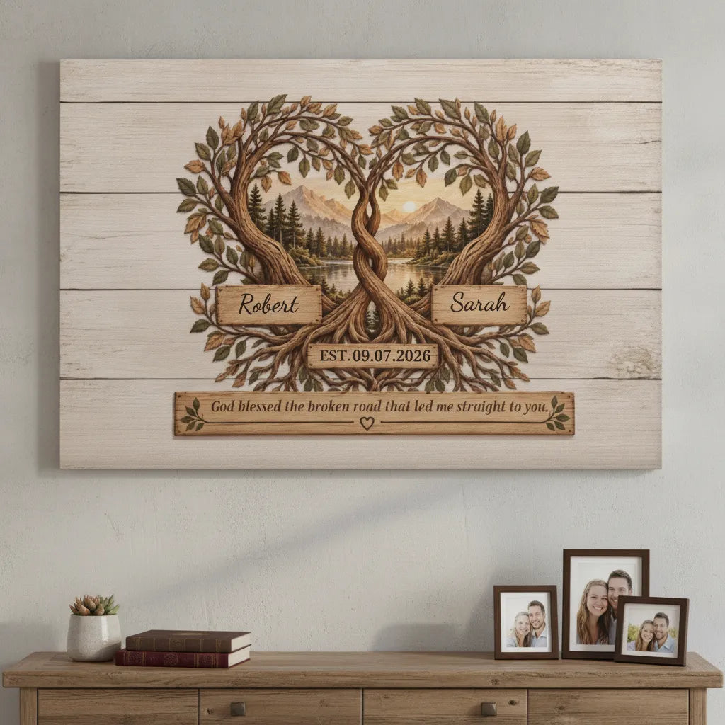 Custom Anniversary Tree of Life Decor