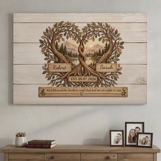 Custom Anniversary Tree of Life Decor