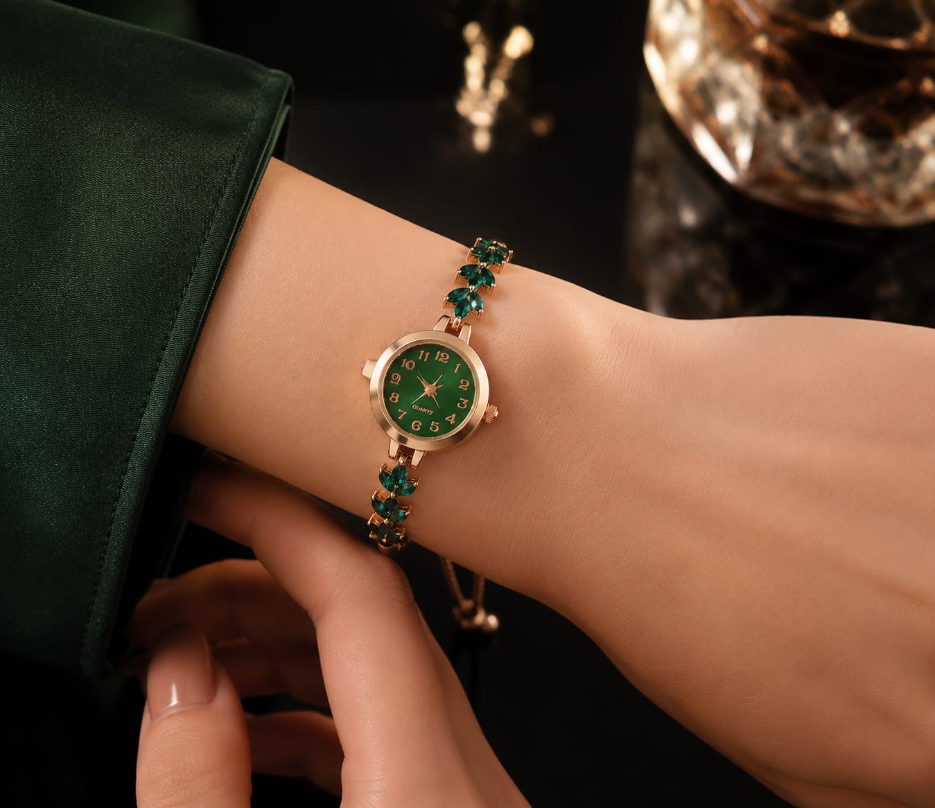 Princess Watch – Elegant Sparkly Women's Watch, Easy-Read Dial, Adjustable Strap