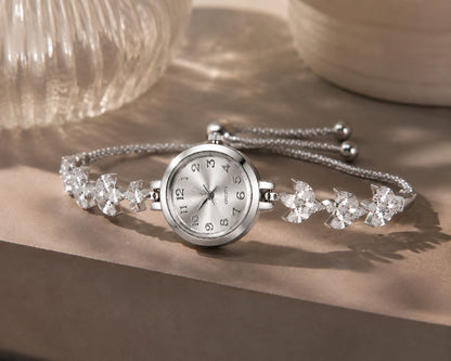 Princess Watch – Elegant Sparkly Women's Watch, Easy-Read Dial, Adjustable Strap