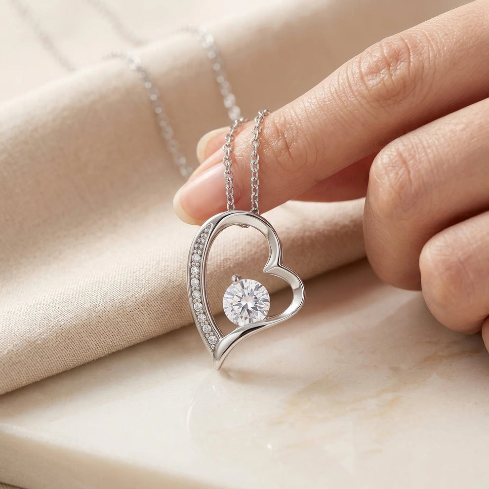 "I'm Sorry I Hurt You" Forever Love Necklace – Heartfelt Apology Gift for Wife or Girlfriend to Say Sorry and Make Things Right