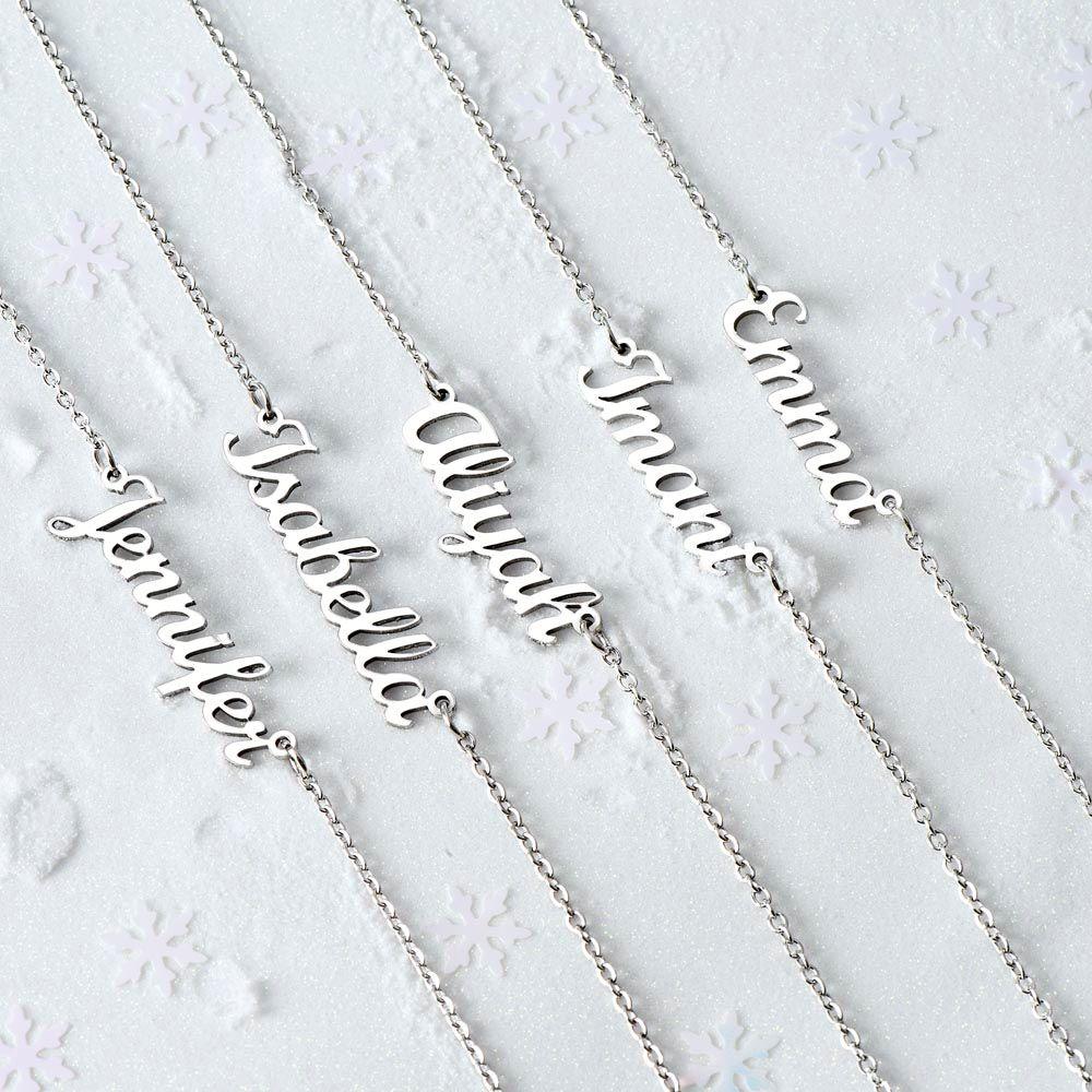 Customize Name Necklace - CHARMING FAMILY GIFT