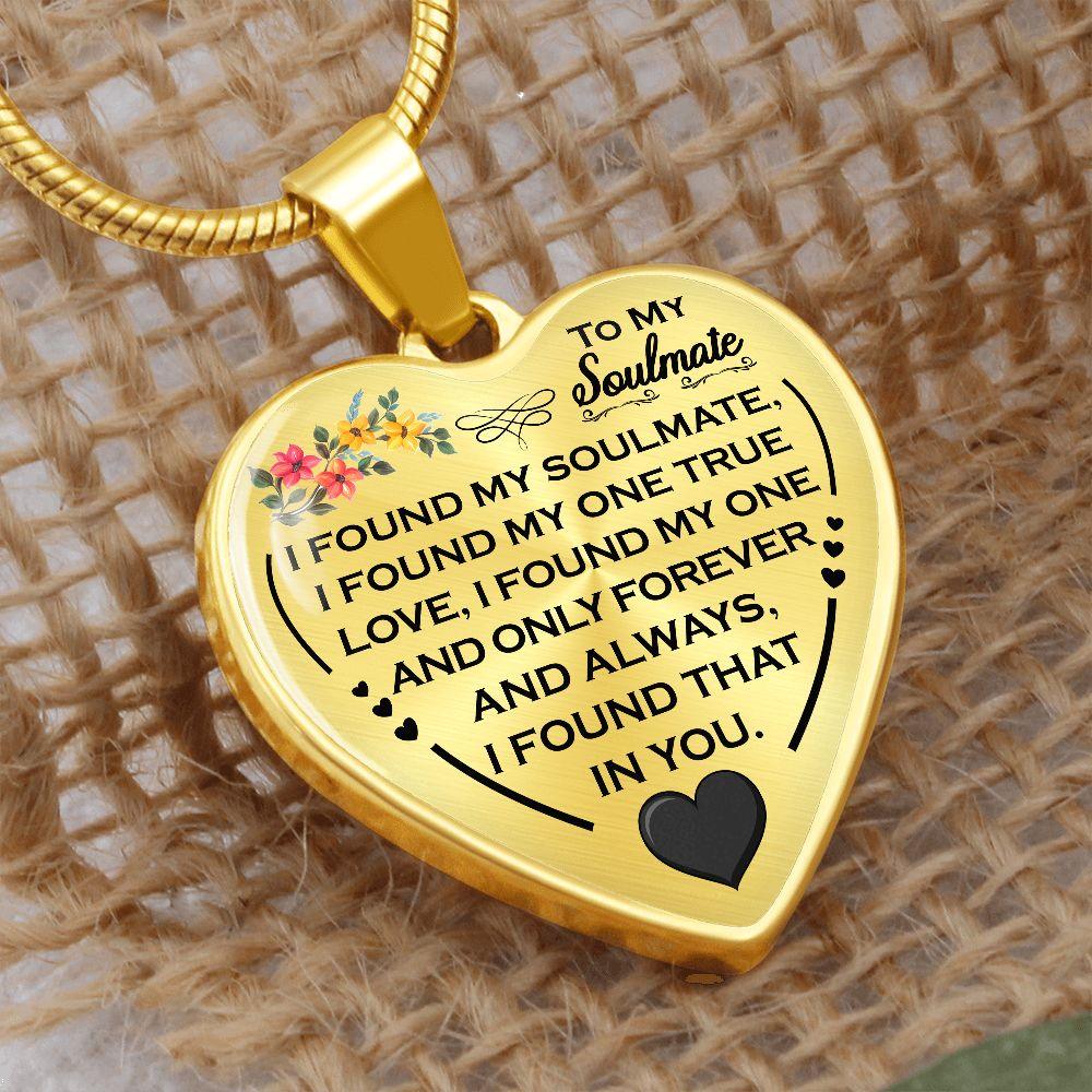 Heart Necklace - Special Gift for Valentine Day - CHARMING FAMILY GIFT