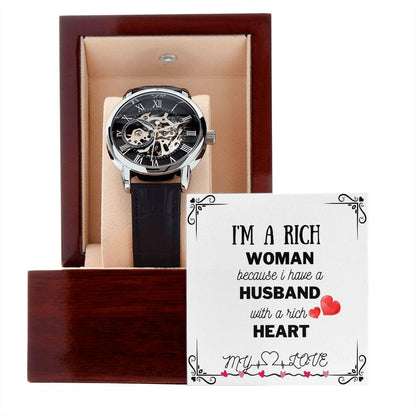 I'm a Rich Women - Because I have a Husband with a Rich Heart - CHARMING FAMILY GIFT
