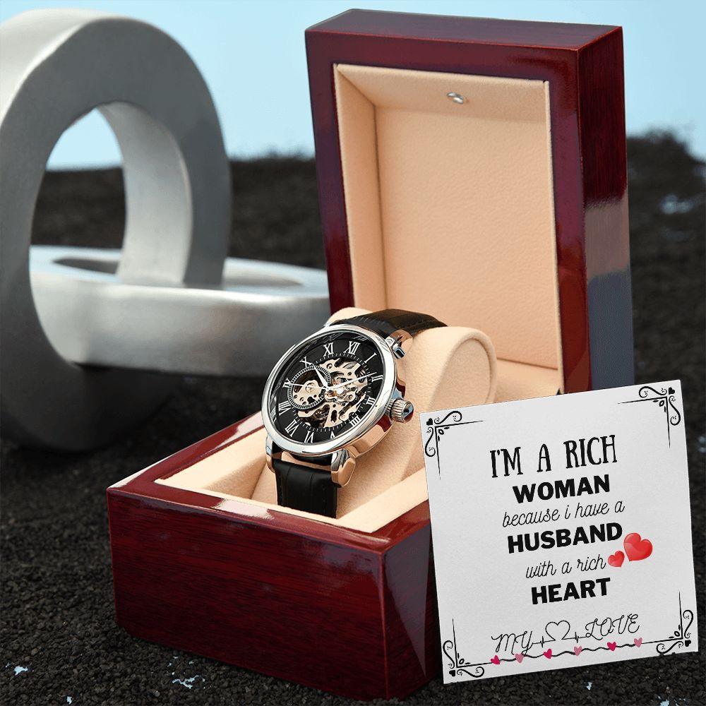 I'm a Rich Women - Because I have a Husband with a Rich Heart - CHARMING FAMILY GIFT